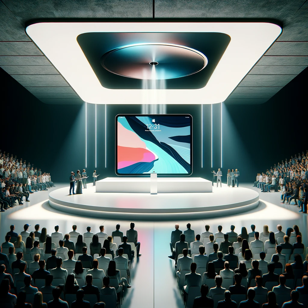 evento di presentazione del nuovo iPad Pro