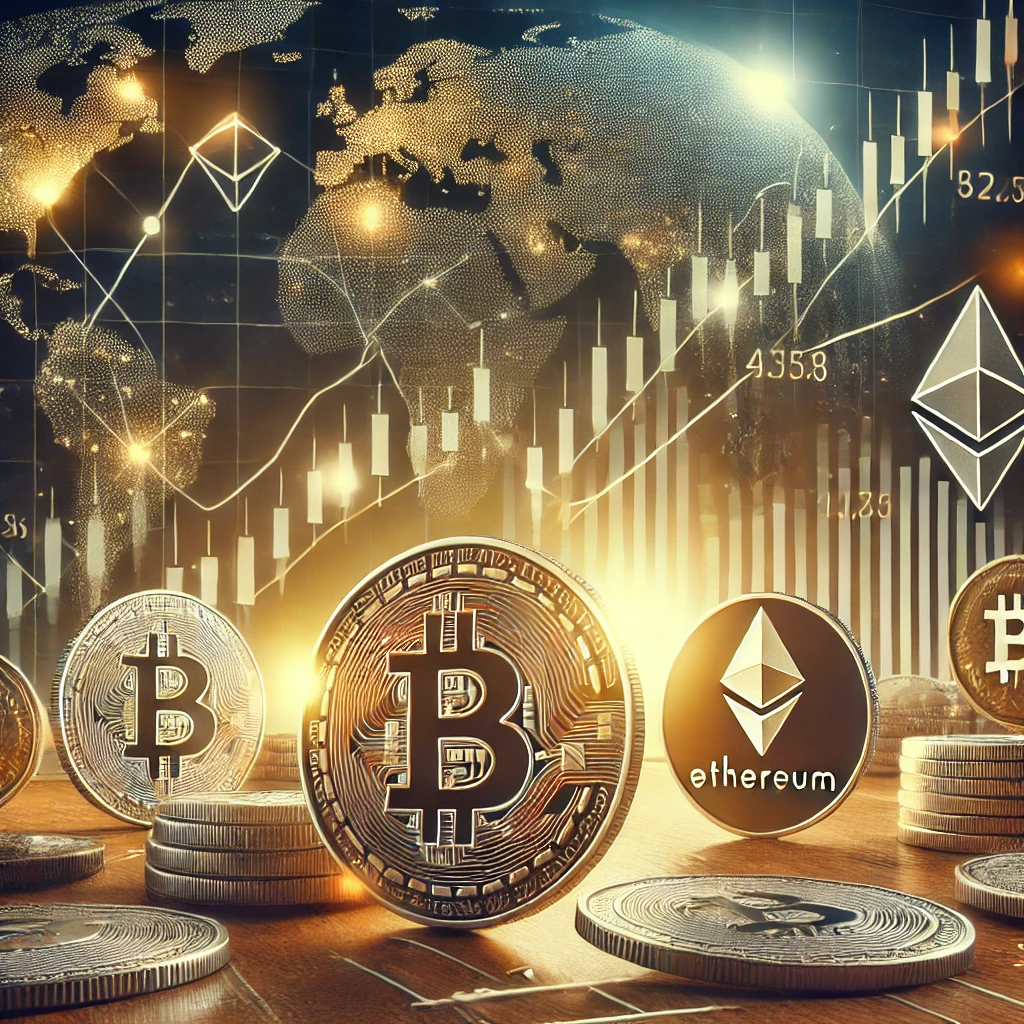 l'andamento di Bitcoin e delle criptovalute