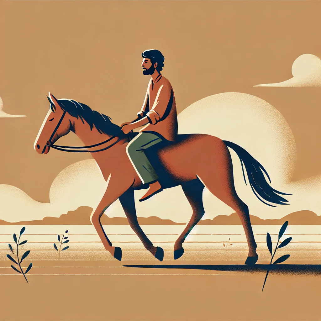 A cavallo d’altri non si dice zoppo.