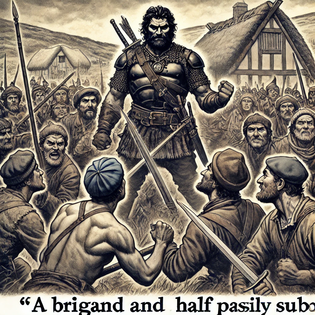 A brigante, brigante e mezzo.