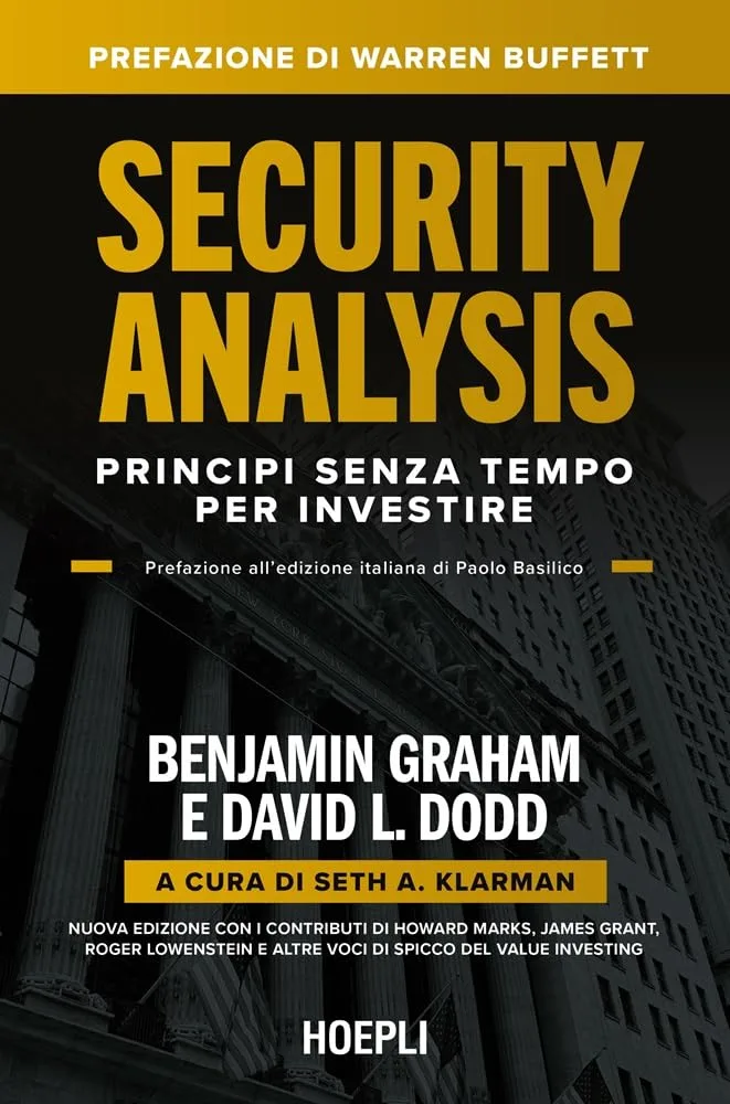 Copertina: Security Analysis. Principi senza tempo per investire