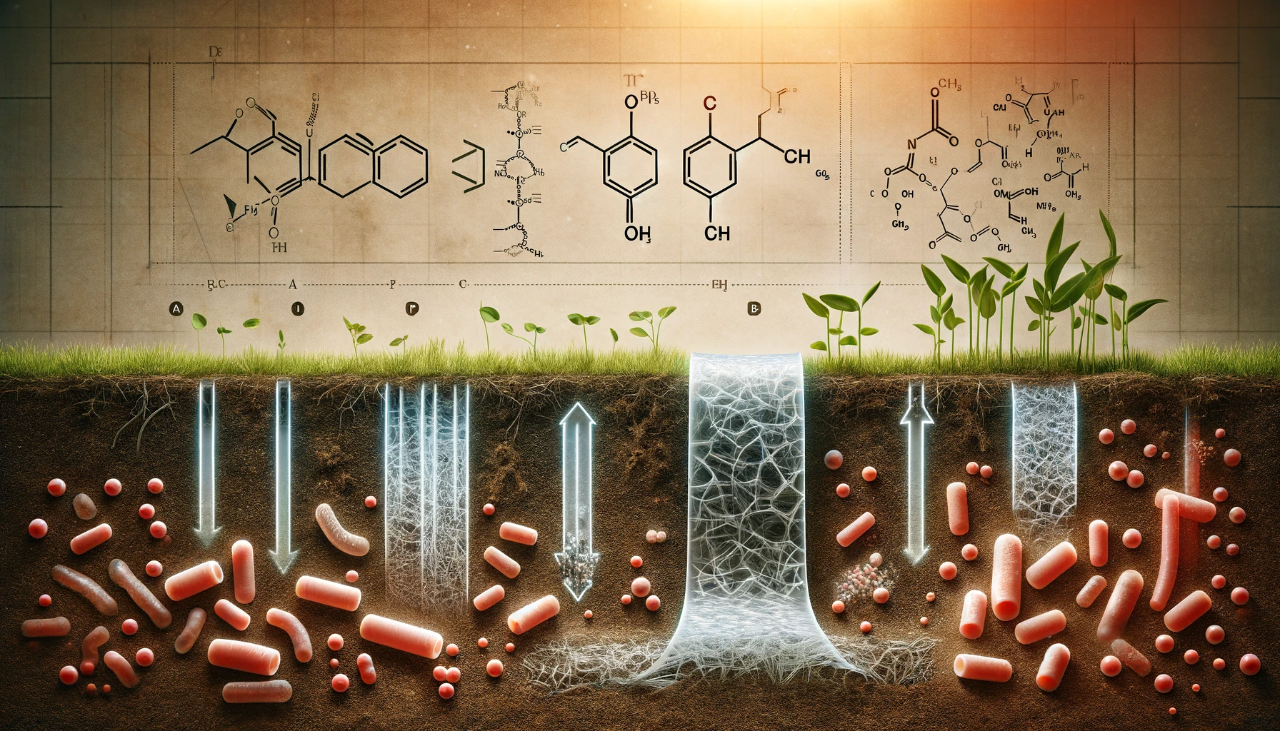 processo di degradazione della nuova bioplastica