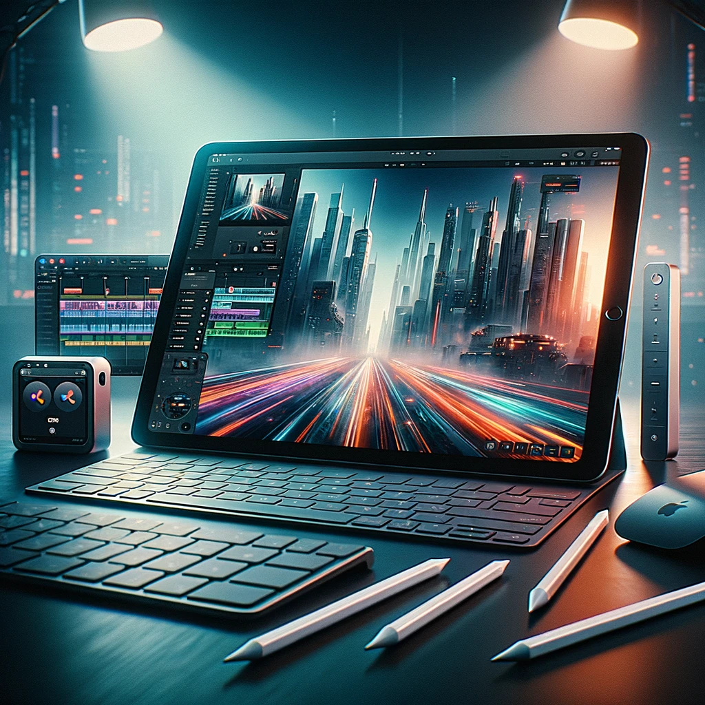 rappresentazione artistica dei nuovi iPad Pro 2024