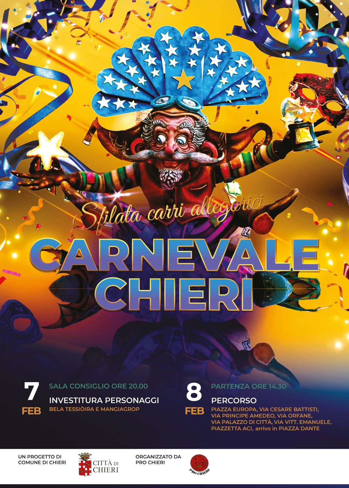 Carnevale a Chieri 2025 