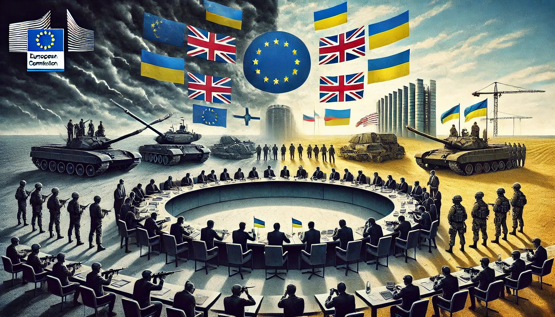 guerra in ucraina, commissione europea, von der leyen, macron, starmer, tregua di un mese, armi all’ucraina, riarmo, difesa comune, spese militari, fondo europeo, sovranità nazionale