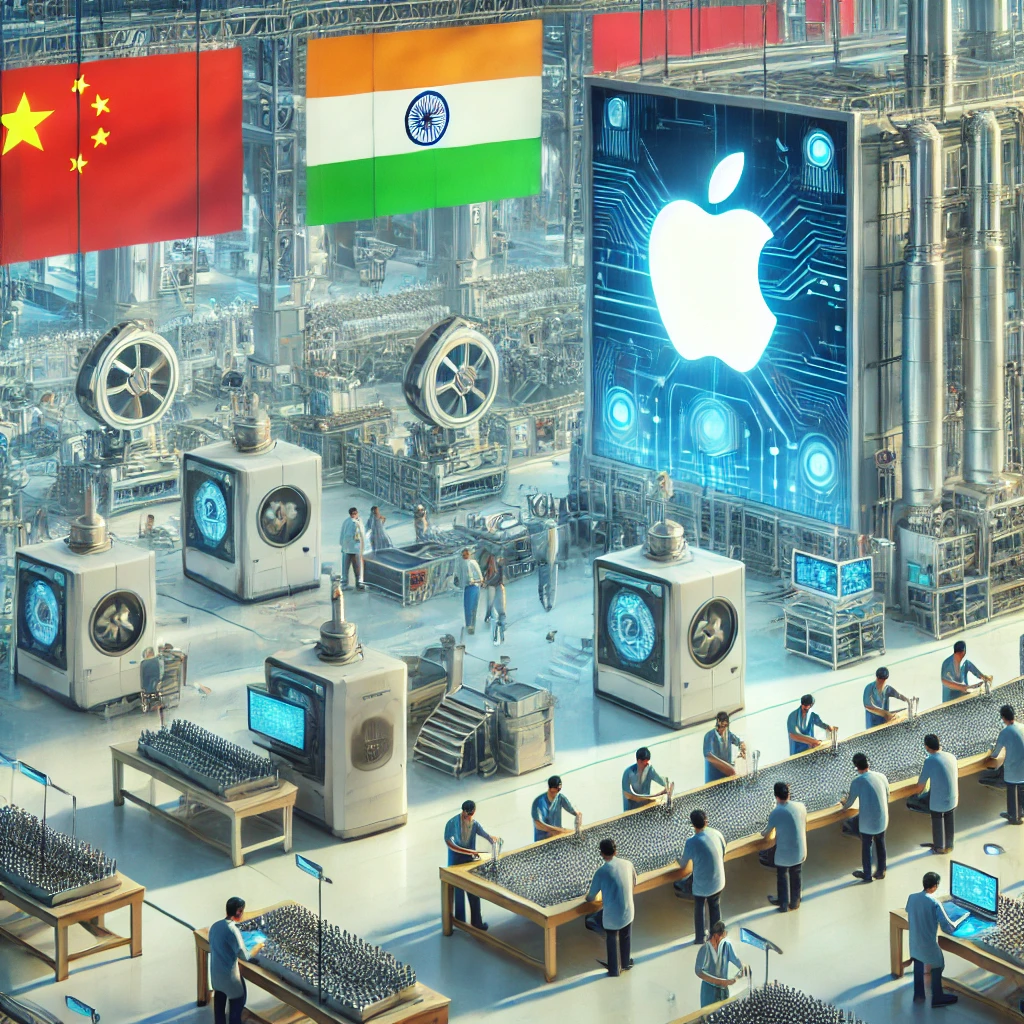 Cina, India e Brasile sventolano sopra l'edificio