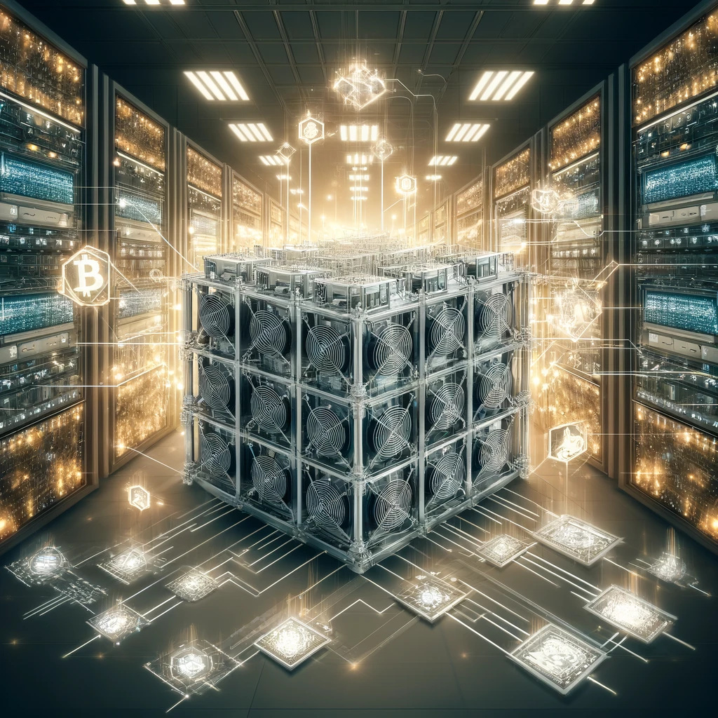 processo di mining di Bitcoin